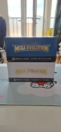 Pokemon TCG Mega Evolutions Pokemon Centre ETB (Lucario & Guardevoire) Pair - Image 5