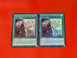 2x The FaLLen & The Virtuous | CH01-EN019 | Ultra Rares | 1st Edition | YuGiOh! - Image 1