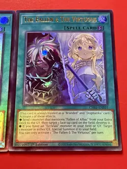 2x The FaLLen & The Virtuous | CH01-EN019 | Ultra Rares | 1st Edition | YuGiOh! - Image 5