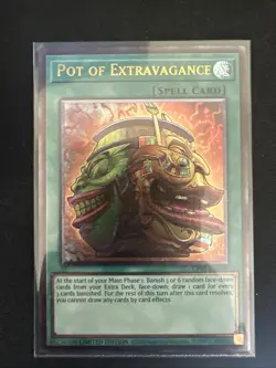 Pot of Extravagance UP01 Tournament Pack Ultimate Rare NM YGO Yu-Gi-Oh! - Image 1