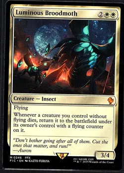 Luminous Broodmoth M Commander: FINAL FANTASY 246 NM Normal - Image 1