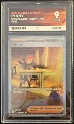 ⭐ACE 9 Penny 252/198⭐Scarlet & Violet Holo Special Illustration Card - Image 1