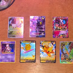 7 card Pokemon LOT - Image 1