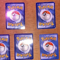 7 card Pokemon LOT - Image 4