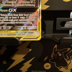 UMBREON & DARKRAI GX SM241 Sun and Moon Black Star Promo Pokemon Card Near Mint! - Image 5