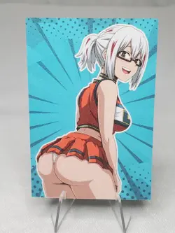 Fuyumi Todoroki Goddess Hero Academia Cheerleader Sexy Textured Art Doujin Card - Image 1