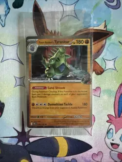 Team Rocket's Tyranitar (Pokemon Center Exclusive) 096/182 Miscellaneous Cards & - Image 3