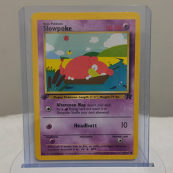 Slowpoke Rare Mint NM Team Rocket 1st Edition 67/82 Pokemon Card - Image 1