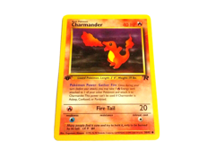 Team Rocket First Edition Charmander #50 Vintage Pokemon Card - Image 1