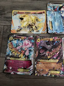 Pokemon Jumbo Cards Lot Of 10 EX, MEGA, GX, V, VSTAR, VMAX Used - Image 2