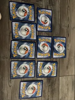 Pokemon Jumbo Cards Lot Of 10 EX, MEGA, GX, V, VSTAR, VMAX Used - Image 5