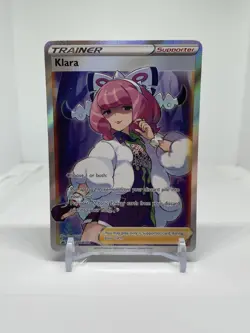 Klara SWSH302 Promo SWSH Black Star Pokemon NM - Image 1