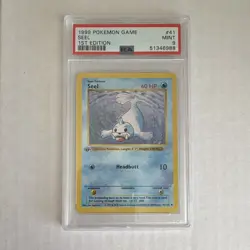 Seel 041/102 Base Set Shadowless 1st Edition PSA 9 (1999) English - Image 1