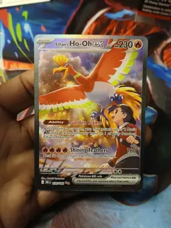 -Ethan's Ho-Oh ex 230/182 Sv10: Destined Rivals Holo - Image 1