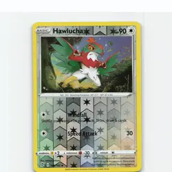 Hawlucha 148/192 Uncommon Rebel Clash Pokemon Reverse Holo Near Mint - Image 1