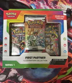 Pokemon First Partner Series 1 Illustration Collection Sealed - Image 1