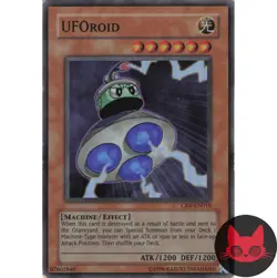 Yugioh UFOroid CRV-EN010 Super Rare MP - Image 1