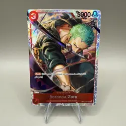 • Roronoa Zoro • OP01-025 SR Romance Dawn Holo Foil One Piece TCG NM - Image 1