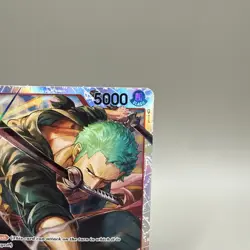 • Roronoa Zoro • OP01-025 SR Romance Dawn Holo Foil One Piece TCG NM - Image 3
