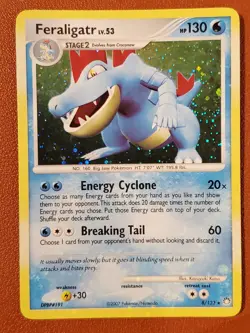 Feraligatr 8/123 Holo Rare Diamond Pearl Mysterious Treasures LP MP Pokemon - Image 1