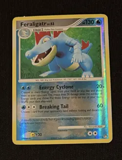 The Pokemon Company Feraligatr 8/123 Mysterious Treasures Holo Rare - Image 1
