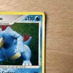Pokemon TCG Feraligatr Mysterious Treasures 8/123 Holo LP - Image 3