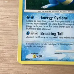 Pokemon TCG Feraligatr Mysterious Treasures 8/123 Holo LP - Image 5