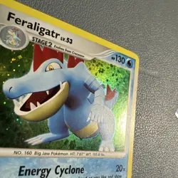 Feraligatr LV.53 8/123 Reverse Holo Rare Mysterious Treasures NEAR MINT NM - Image 5