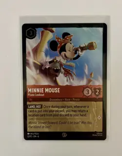 Minnie Mouse - Pirate Lookout 12 Disney Lorcana Promo Cards Cold Foil - Image 1
