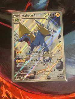 Pokemon TCG Manectric 089/084 Pitch Black Illustration Rare - Image 1