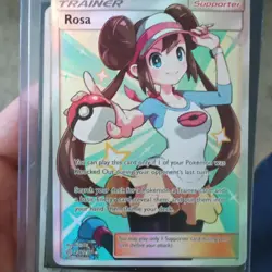 Pokemon TCG Rosa 236/236 SM Cosmic Eclipse Full Art Ultra Rare Holo EN - Image 1