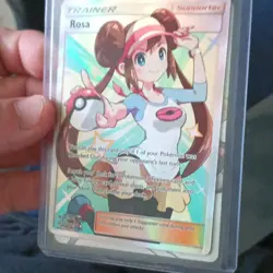 Pokemon TCG Rosa 236/236 SM Cosmic Eclipse Full Art Ultra Rare Holo EN - Image 2