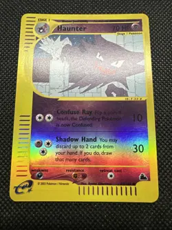 Haunter - 63/144 - Pokemon Skyridge Reverse Holo Rare Card NM - Image 3