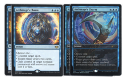 4x Archmage's Charm - 2 Game Day & Store Championship Promos (GAME) 2 (MH1) - Image 1