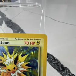 Jolteon 4/64 No Symbol Misprint Jungle Set - Holo Pokemon Card - Image 3
