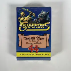 VTG Champions Monster Wars Power Changing Warrior Cards - Image 1