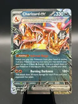 Charizard ex 196 Sv: Scarlet & Violet Promo Cards Holo - Image 1