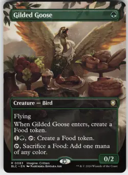 GILDED GOOSE (BORDERLESS) 83 R NEAR MINT - Image 1