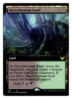 Necroblossom Snarl (Extended Art) 363 R Strixhaven: School of Mages Near Mint - Image 1