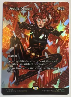 Deadly Dispute (Borderless) Marvel Universe Eternal-Legal Foil - Image 1