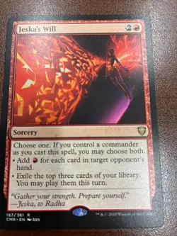 Jeska's Will MTG NM Commander Legends - Image 1