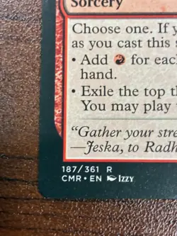 Jeska's Will MTG NM Commander Legends - Image 4
