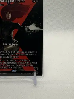 Widow Making Infiltrator #63 -Marvel Universe Eternal-Legal (MAR) Borderless MTG - Image 3