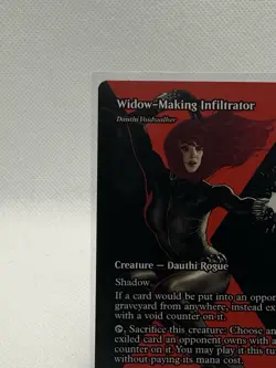 Widow Making Infiltrator #63 -Marvel Universe Eternal-Legal (MAR) Borderless MTG - Image 5