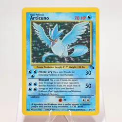 Pokemon TCG - Articuno 2/62 Fossil Holo Rare WOTC - EXC - Image 2
