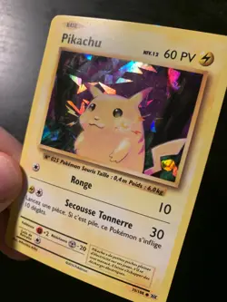 Carte Pokemon : Pikachu 35/108 Holo XY Evolutions Francaise - Image 2