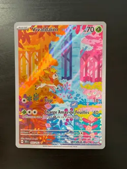 Carte Pokemon : Vivaldaim 165/162 Forces Temporelles Francaise NEUF - Image 1