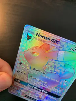 Carte Pokemon : Noctali GX 154/149 Soleil & Lune Francaise - Image 2
