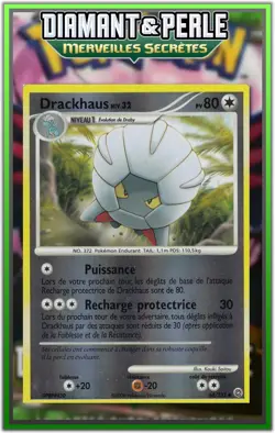 Drackhaus Reverse - DP03:Merveilles Secretes - 64/132 - Carte Pokemon Francaise - Image 1