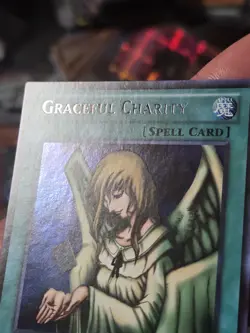 Yugioh Graceful Charity LCYW-EN064 1st Secret Rare NM - Image 3